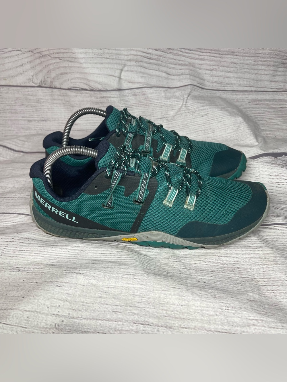 Merrell Women’s 10 Trail Glove 6 Minimalist Barefoot Vibram Running Shoes